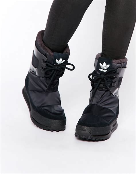 adidas winter boots dames zwart|adidas ladies winter shoes.